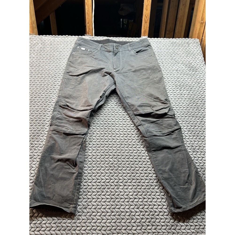 KÜHL Rebel Pants Mens 40x32 Gray Vintage Patina Dye Hiking Workwear